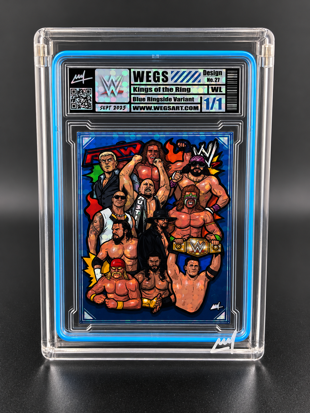 WEGS Kings of the Ring (Blue ringside Variant)