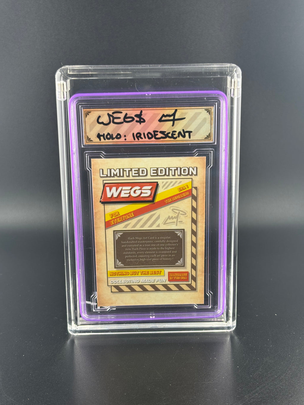 WEGS Subject 001( Purple Variant)