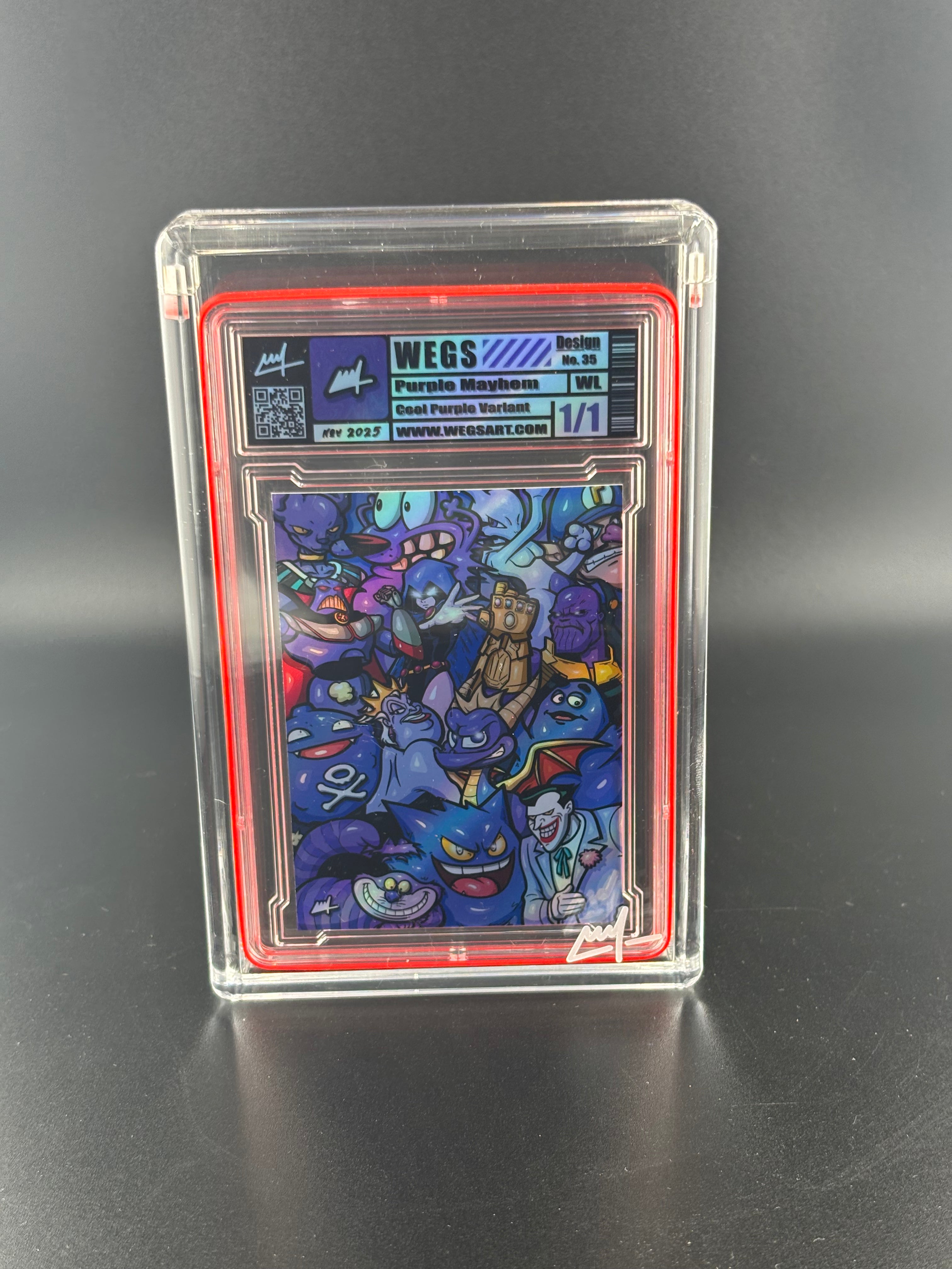 WEGS Purple Mayhem( Cool Purple Variant)