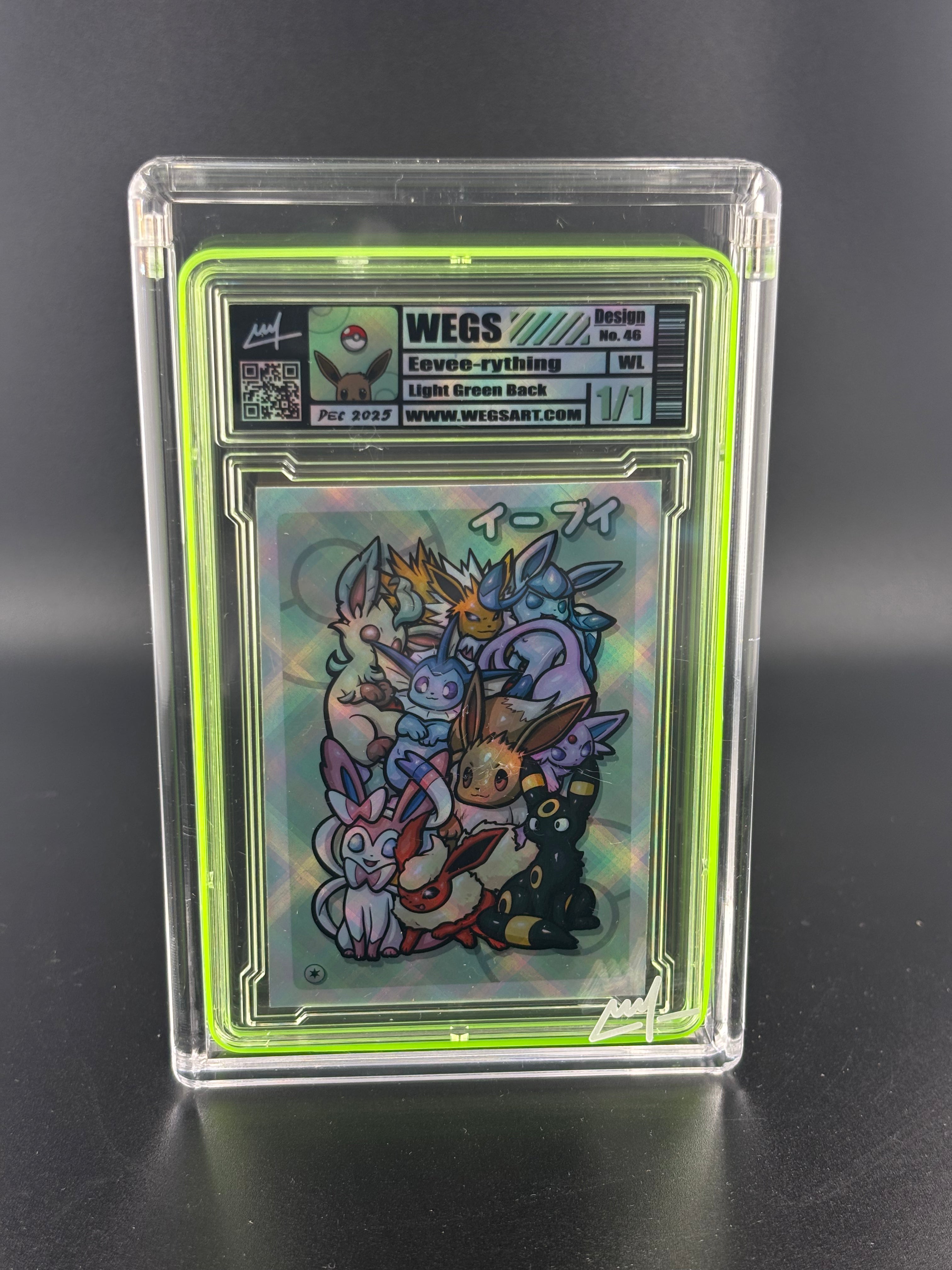 WEGS Eevee-rything( Light Green Back)